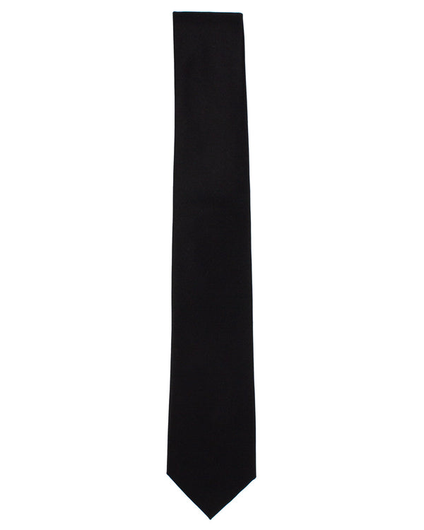 Black Silk Tie